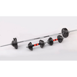50kg CAST IRON BARBELL & DUMBBELL SET