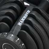 24kg Mammoth Adjustable Dumbbell Set- In Stock