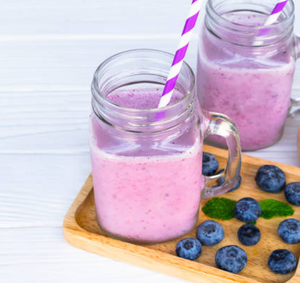 MUSCLE BLUE BERRY SMOOTHIE