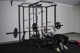 Mammoth Power Rack With Lat Pulley & Cable Row- In Stock