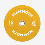 Mammoth Olympic Bumper Plates (singles)- In Stock