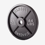 Cast Iron Olympic Weight Plate (singles)- In Stock