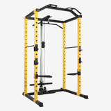 Mammoth Power Rack With Lat Pulley & Cable Row- Arriving Early April